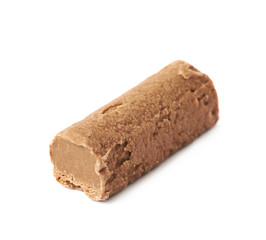 Chocolate praline candy isolated