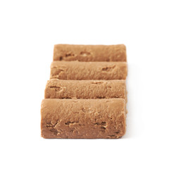 Chocolate praline candy isolated