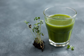 Fresh green juice