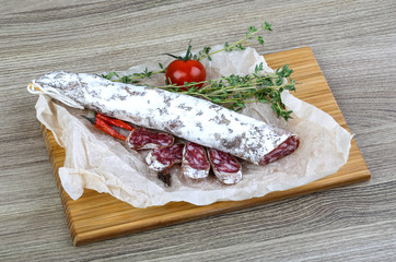 Spanish sausages- fuet