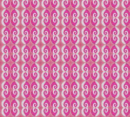 Love with hearts on colorful background.