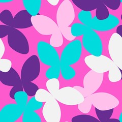 Butterfly Seamless Pattern 01