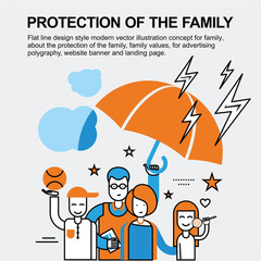 Protection of the family concept