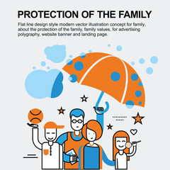 Protection of the family concept
