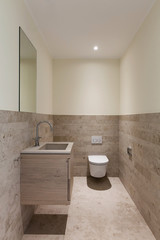 Interior, modern bathroom