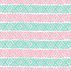 diamond and a cross vector seamless pattern.