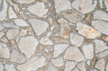 Closeup surface old marble stone floor texture background