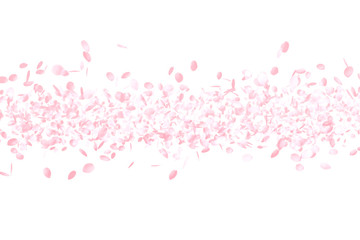 Naklejka premium Cherry Blossoms, Pink Flower Background