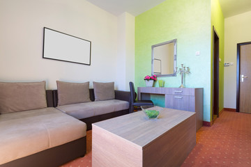 Interior of a living room