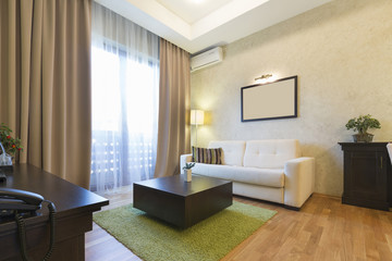 Interior of a hotel apartment