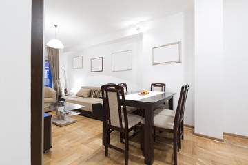 Apartment interior - dining area