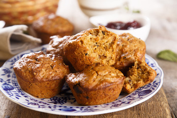 Muffins with chia seeds