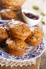 Muffins with chia seeds