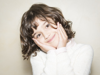 Retrato de niña