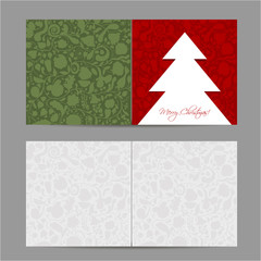 Christmas card, sketch for your design