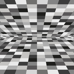 Naklejka premium Abstract squares patterned, texture. Vector illustration