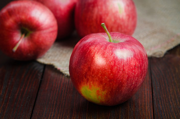 Apples in a basket