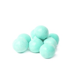Pile of sugar coated balls 