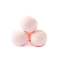 Pile of sugar coated balls 
