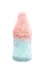 Bottle shaped fizzy candy