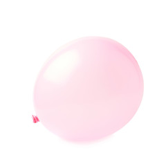 Inflated air balloon isolated