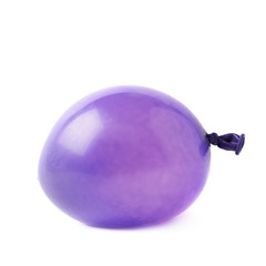 Water filled air balloon isolated