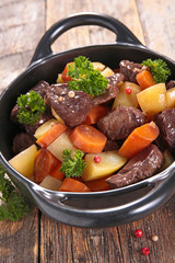 beef stew with vegetable