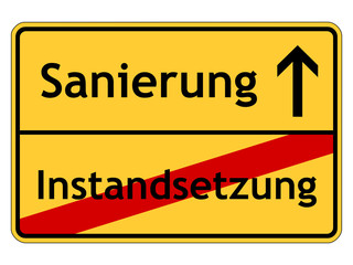 Sanierung anstatt Instandsetzung