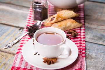 tea with cake