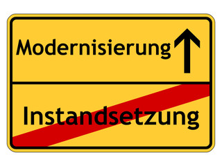 Modernisierung statt Instandsetzung