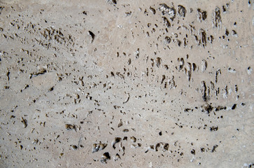Closeup of grey granite as texture or background