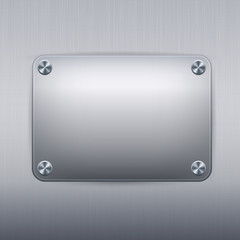 Metal texture background. Vector illustration.