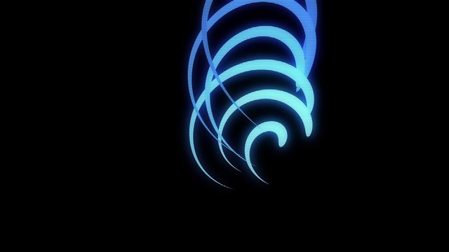 3D Hologram Strokes in Motion