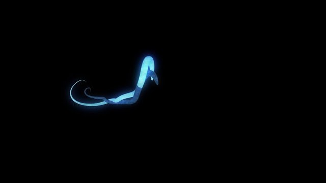 3D Hologram Strokes in Motion