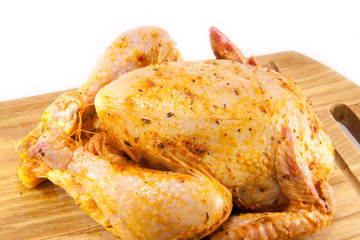 tasty and juicy  marinated chicken