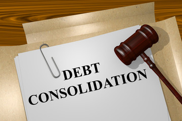 Debt Consolidation concept