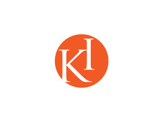 Double KI letter logo