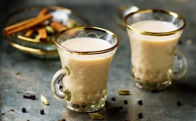 Indian masala tea