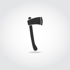 Black axe icon