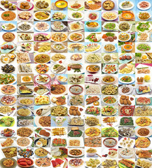 Huge variety of different dishes