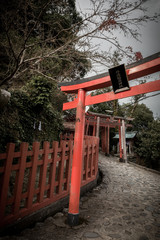 Shrine in Japanese Temple
