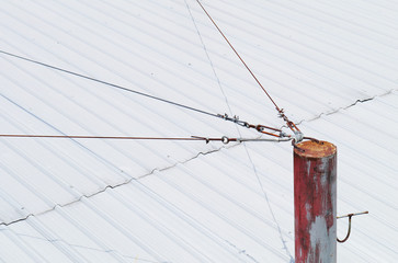 Sling pole .