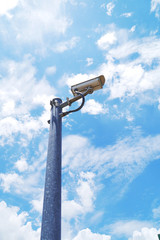 Security camera detects