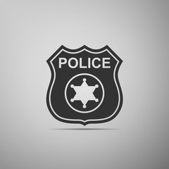 Police badges icon.