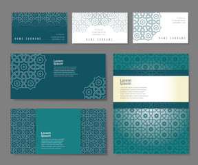 set of templates in arabic