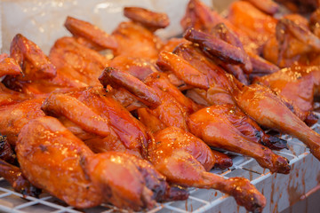 Duck Roasted for sale at market