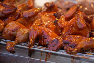 Duck Roasted for sale at market