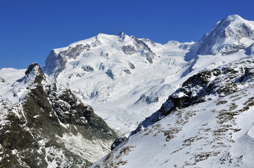 Monte Rosa and Liskamm