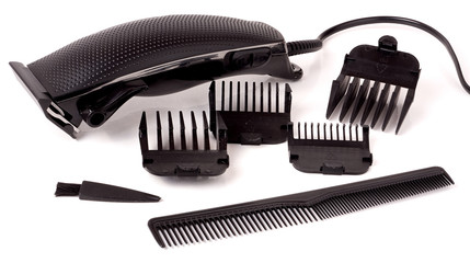 hair clipper isolated on white background