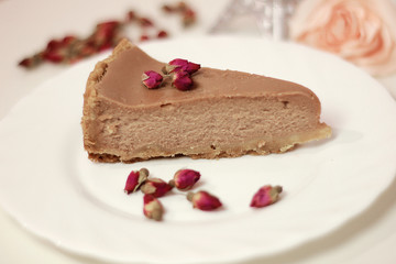 chocolate cheesecake